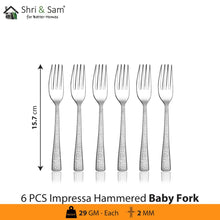 Stainless Steel Cutlery Impressa Hammered