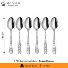 Stainless Steel Cutlery with Laser 3 Jasmine