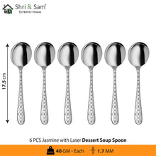 Stainless Steel Cutlery with Laser 4 Jasmine
