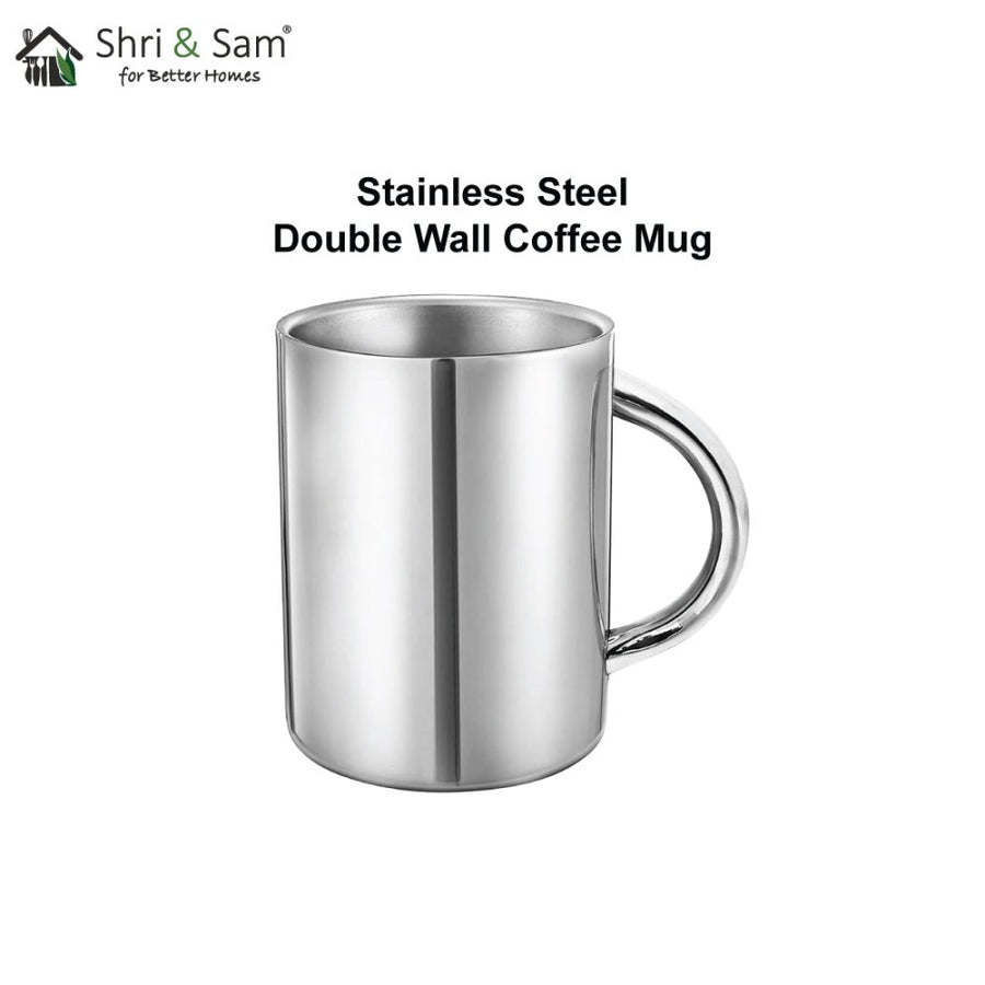 Stainless Steel Double Wall Coffee Mug