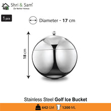 Stainless Steel Golf Ice Bucket