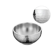 Stainless Steel Hammered Soup Bowl