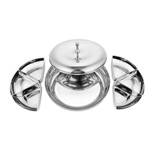 Stainless Steel Lotus Dry Fruit Container