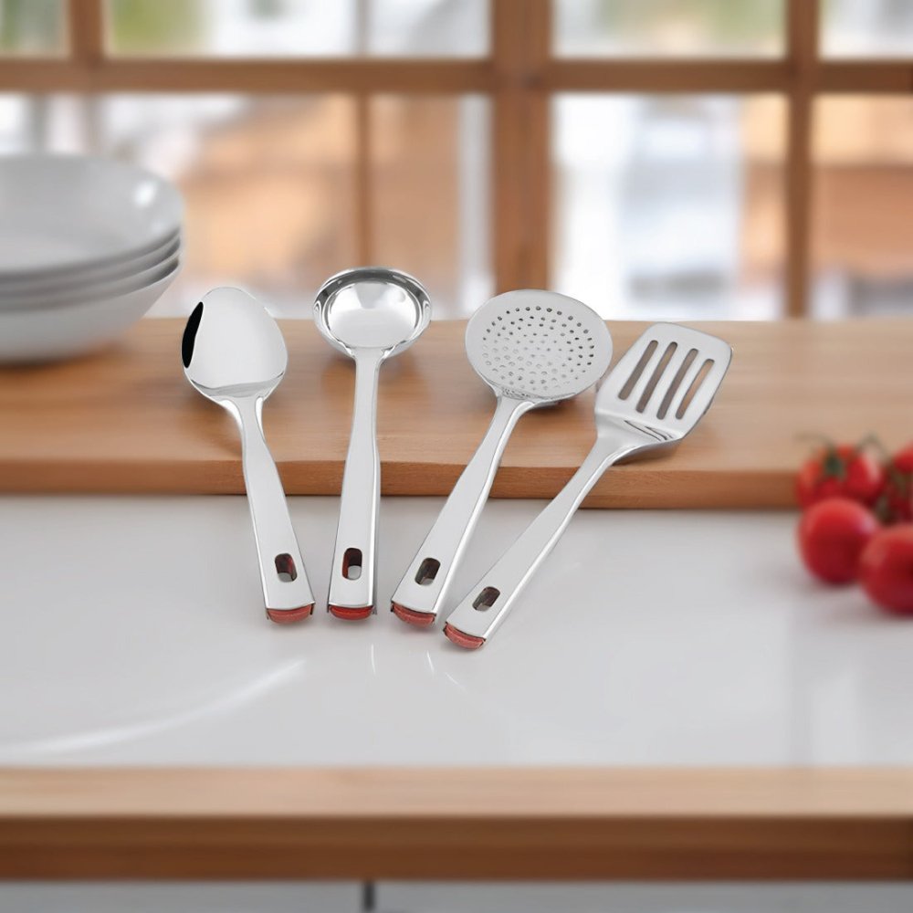 Stainless Steel Serving Tool Queen Set of 4 pcs