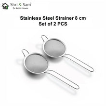 Stainless Steel Strainer 8 cm Set of 2