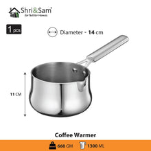 Stainless Steel Triply Bharat Coffee Warmer