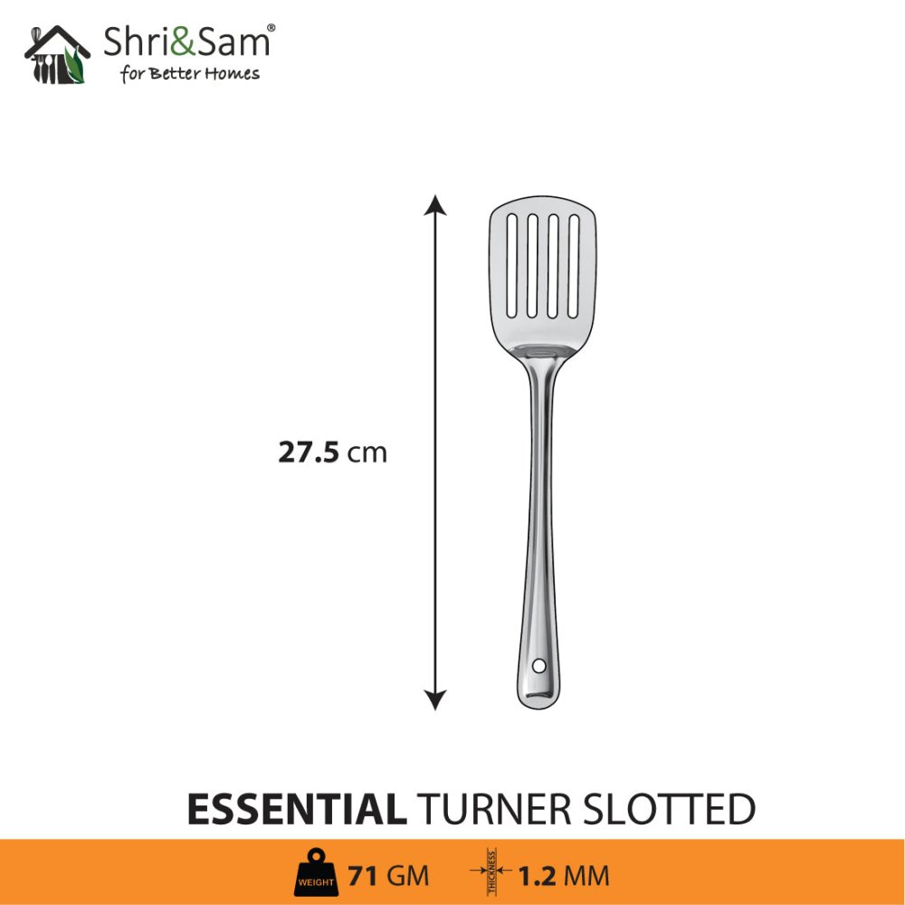 Stainless Steel Turner Slotted Essential