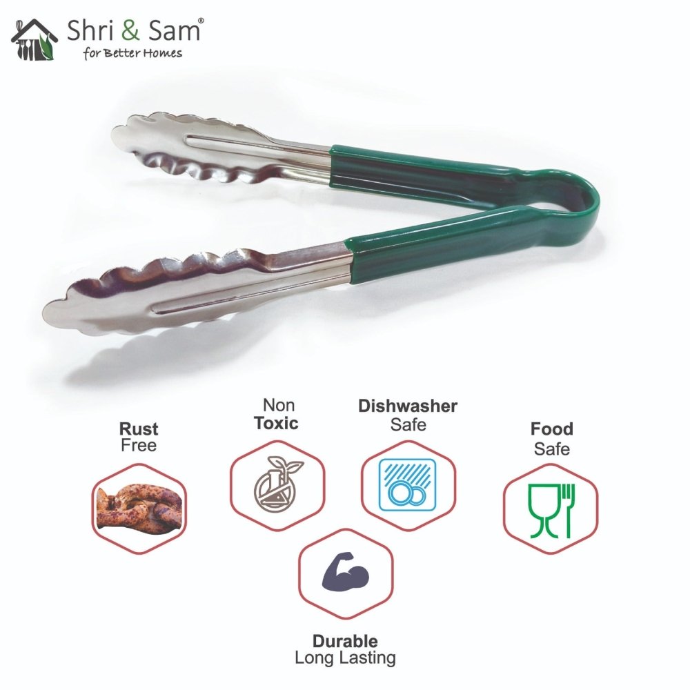 Stainless Steel Utility Tong Small