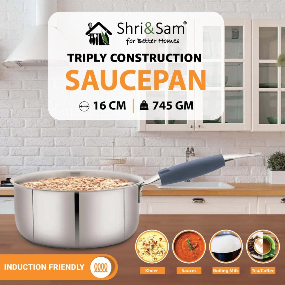 Triply Stainless Steel 3 PCS Cookware Set | Premium Quality