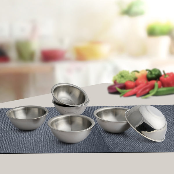 Stainless Steel 6 PCS Dessert Bowl Budget