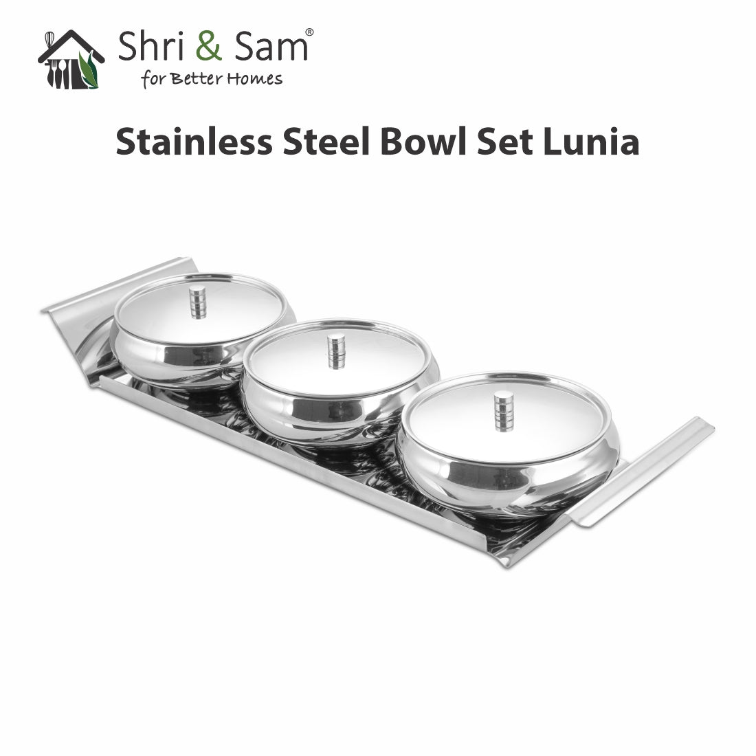 Stainless Steel Bowl Set Lunia