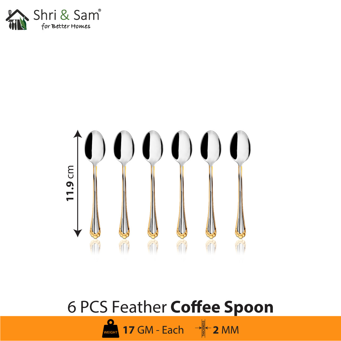 Stainless Steel Cutlery Feather