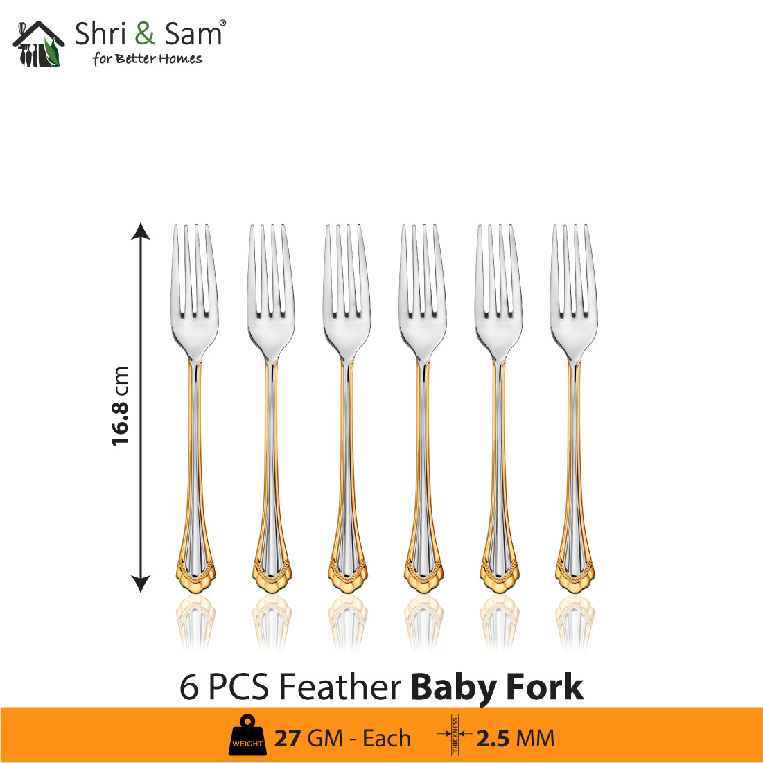 Stainless Steel Cutlery Feather