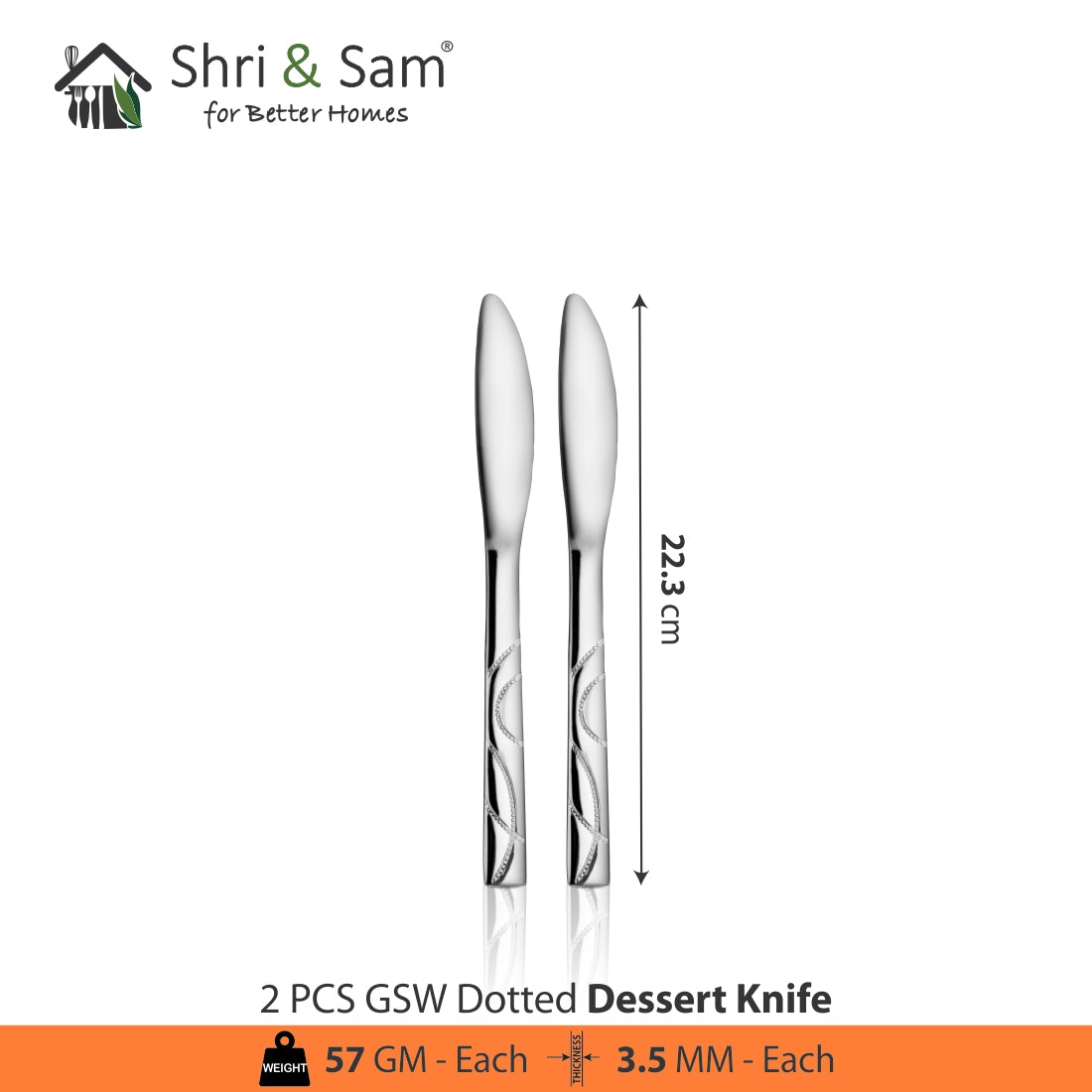 Stainless Steel Cutlery GSW Dotted