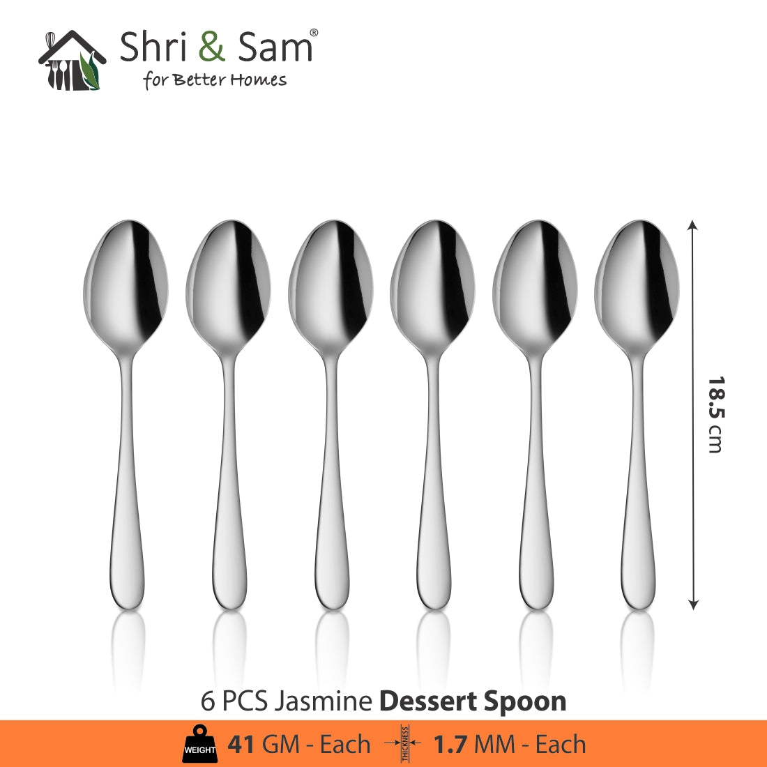 Stainless Steel Cutlery Jasmine
