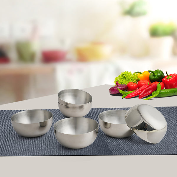 Stainless Steel 6 PCS Big Bowl Majestic