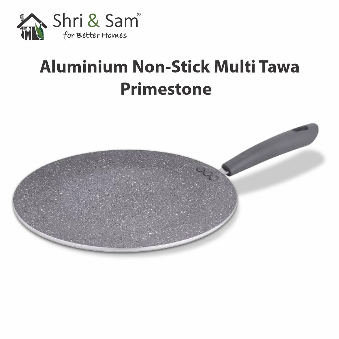 Aluminium Non-Stick Multi Tawa Primestone