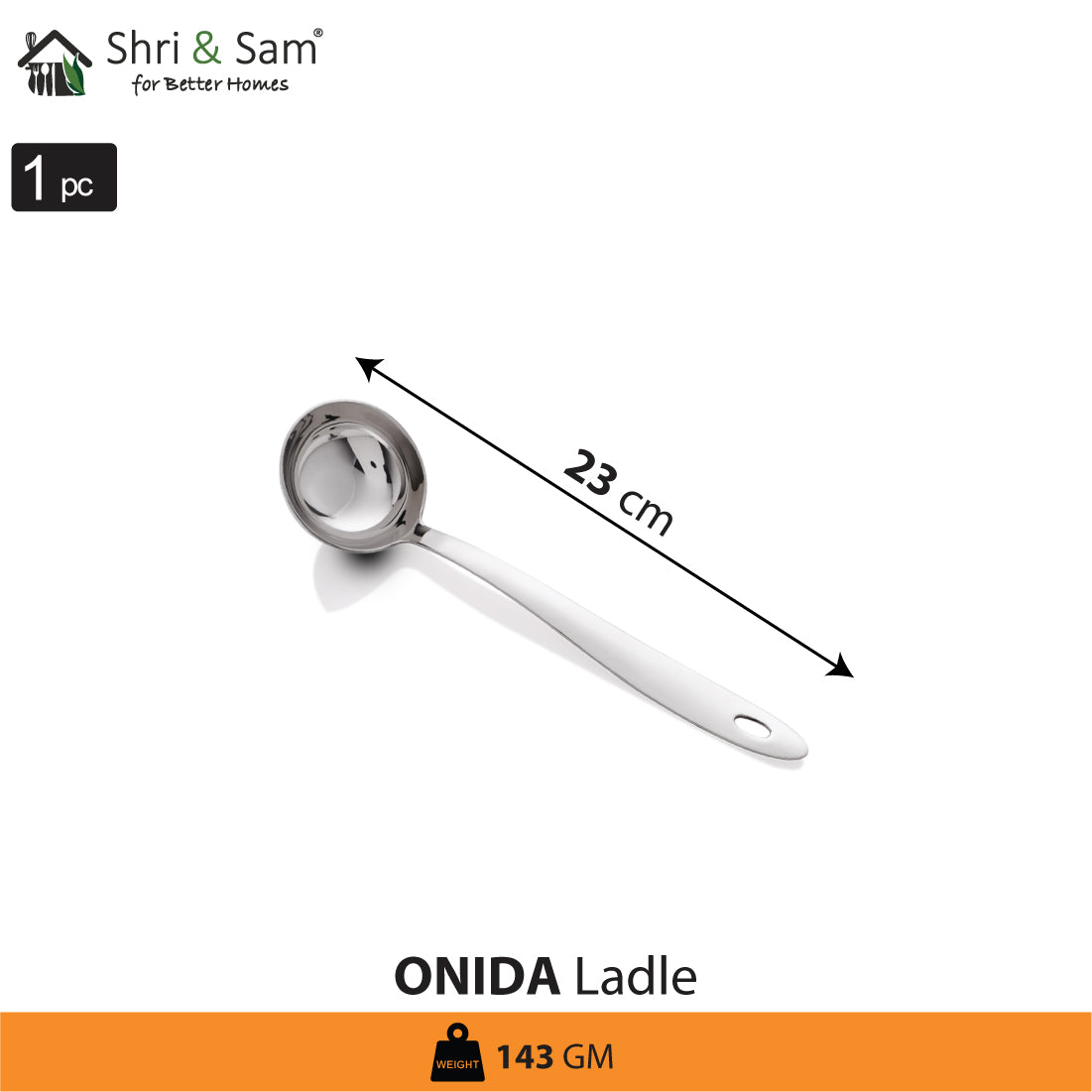 Stainless Steel Ladle Onida