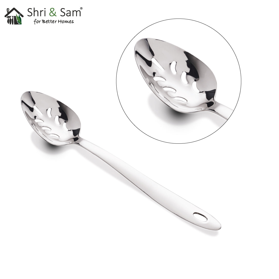 Stainless Steel Basting Spoon Slotted Onida