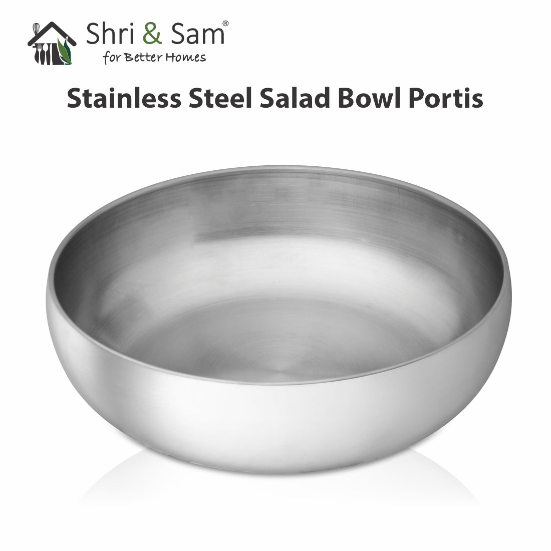 Stainless Steel Salad Bowl Portis