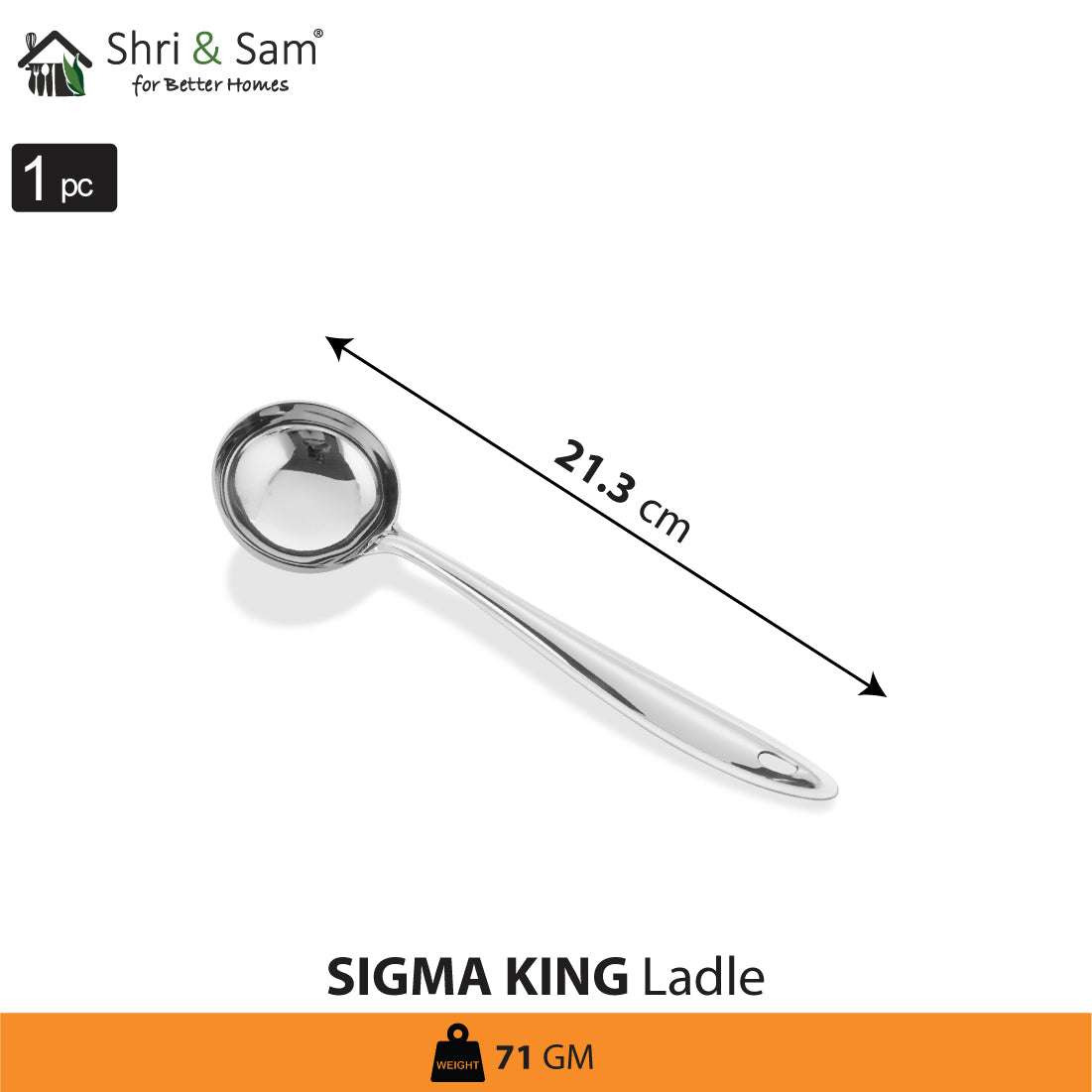 Stainless Steel Ladle Sigma King