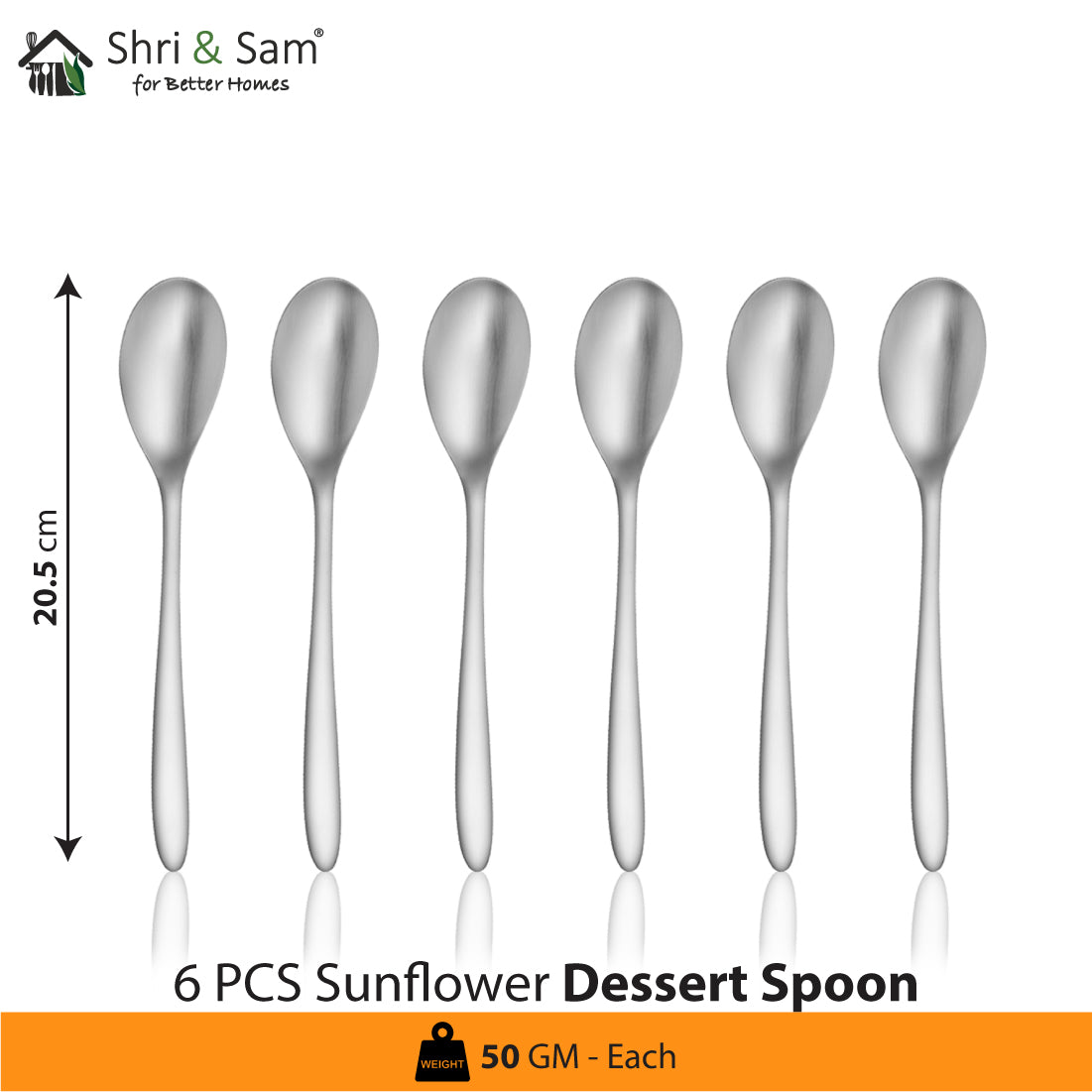 Stainless Steel 18 PCS Cutlery Set Sunflower