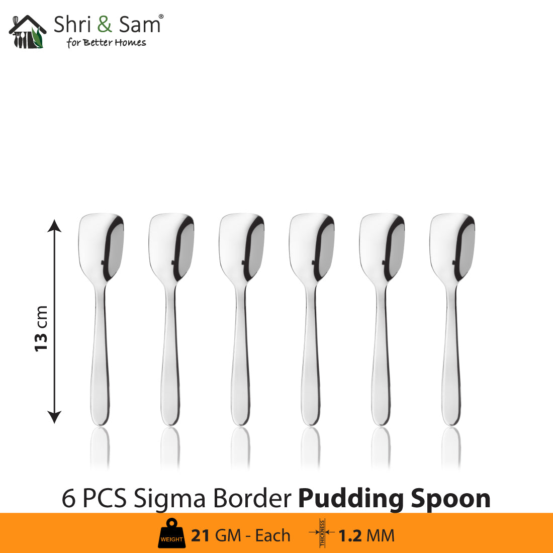 Stainless Steel 18 PCS Cutlery Set Sigma Border