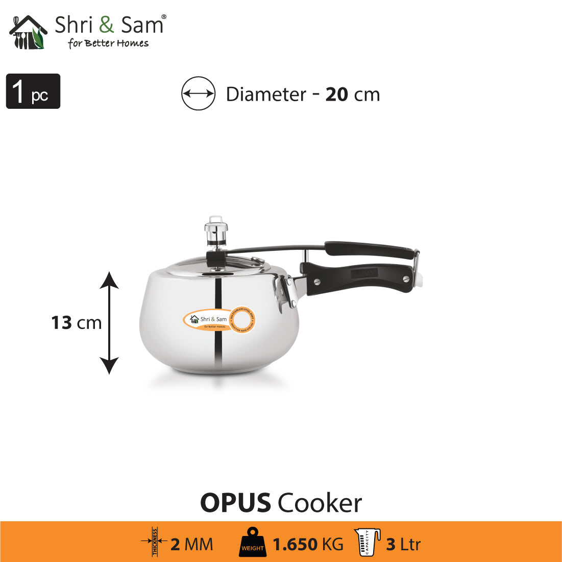Stainless Steel Cooker Opus