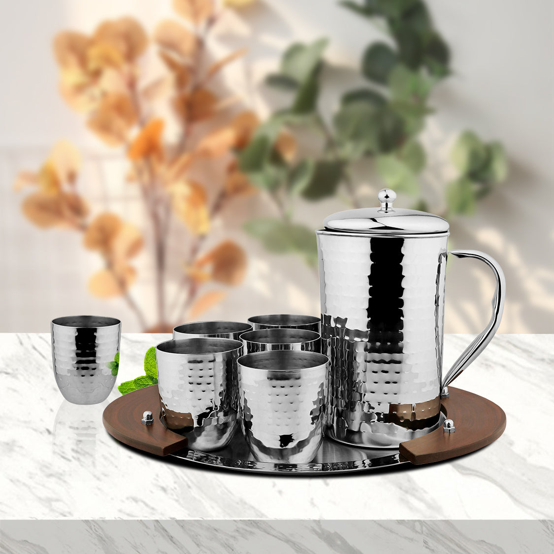 Glass set with jug discount
