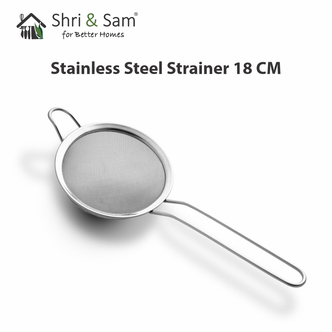 Stainless Steel Strainer 18 CM
