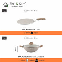 Aluminium 2 PCS Non - Stick STARTER Cookware Set Rockline