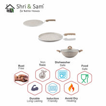 Aluminium 3 PCS Non - Stick STARTER Cookware Set Rockline