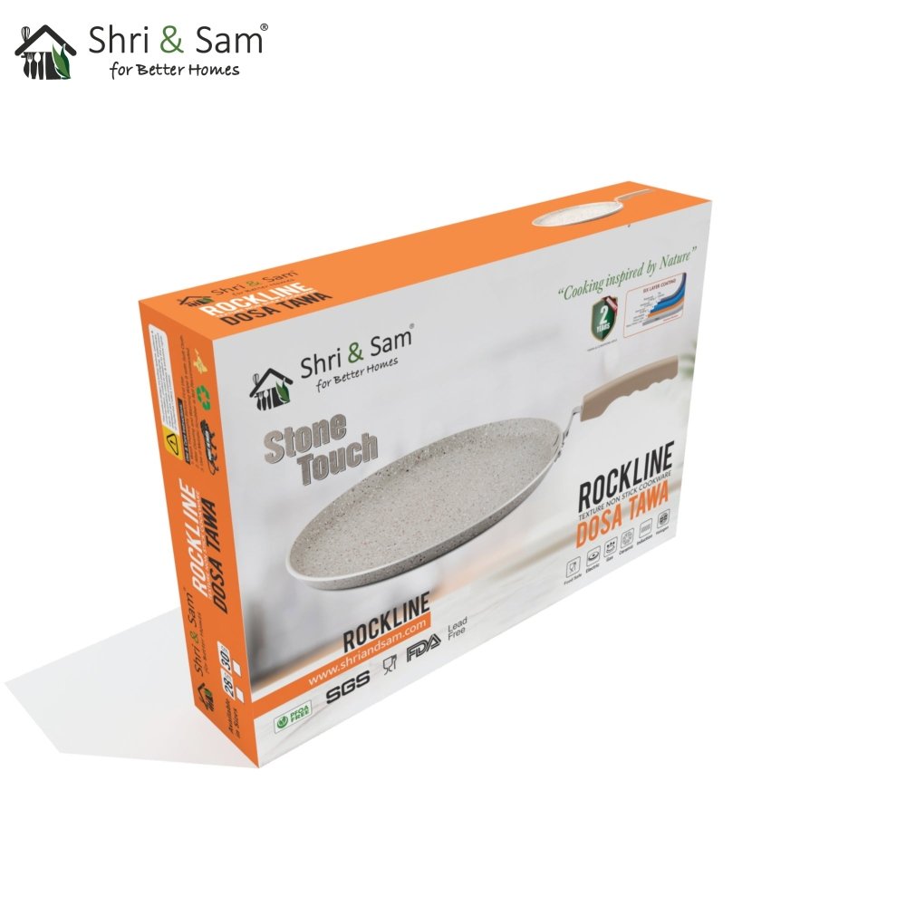 Aluminium Non - Stick Dosa Tawa Rockline