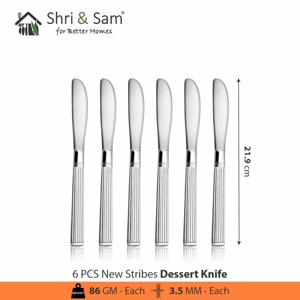 Stainless Steel 18 PCS Cutlery set New Stribes