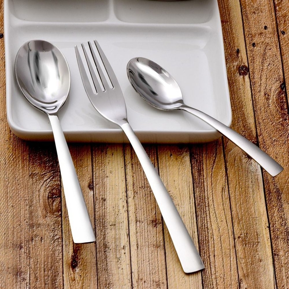 Stainless Steel 18 PCS Cutlery Set (without knife) GSW Plain