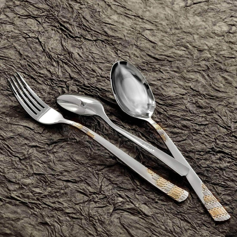 Stainless Steel 18 PCS Cutlery Set (without knife) Lavish