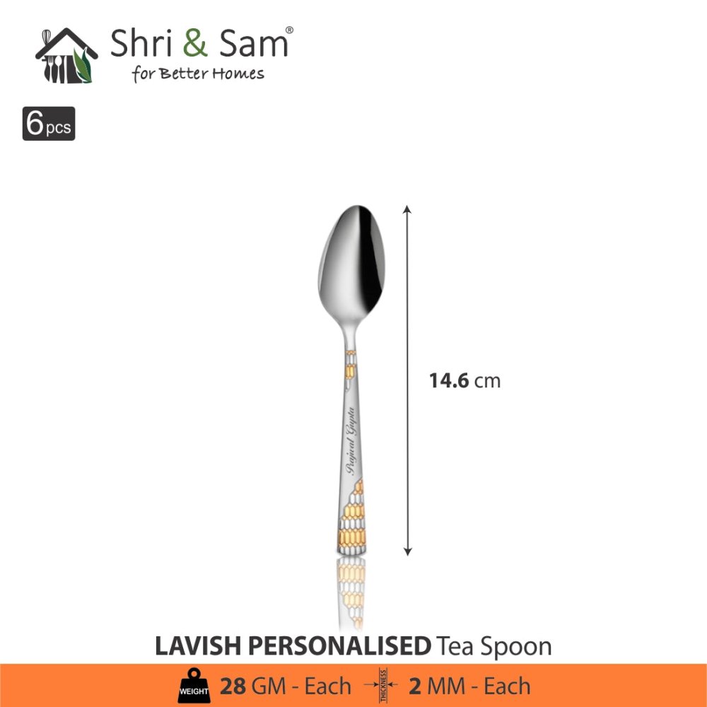 Stainless Steel 24 PCS Cutlery Set Lavish (Customized)