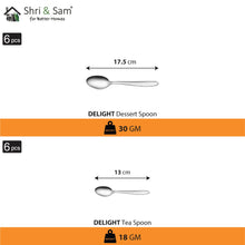 Stainless Steel 30 PCS Dinner set (6 People) Delight