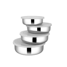 Stainless Steel 4 PCS Lid Bowl Set
