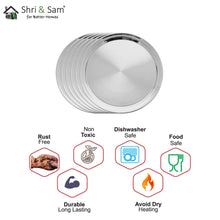 Stainless Steel 6 PCS Full Plate Majestic