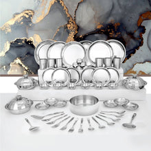 Stainless Steel 61 PCS Dinner set (6 People) Delight
