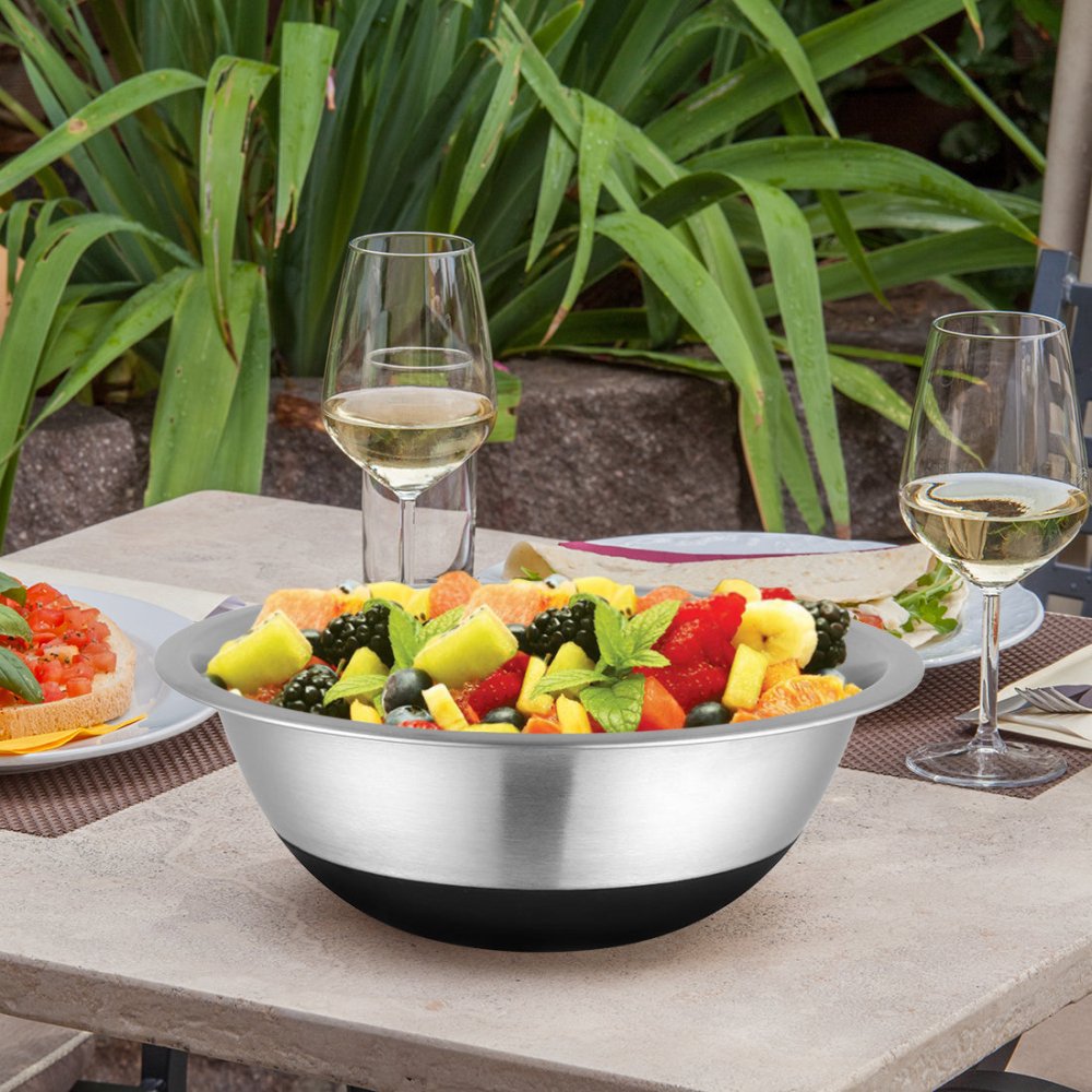 Stainless Steel Anti Skid 24 CM Mixing Bowl Ferro