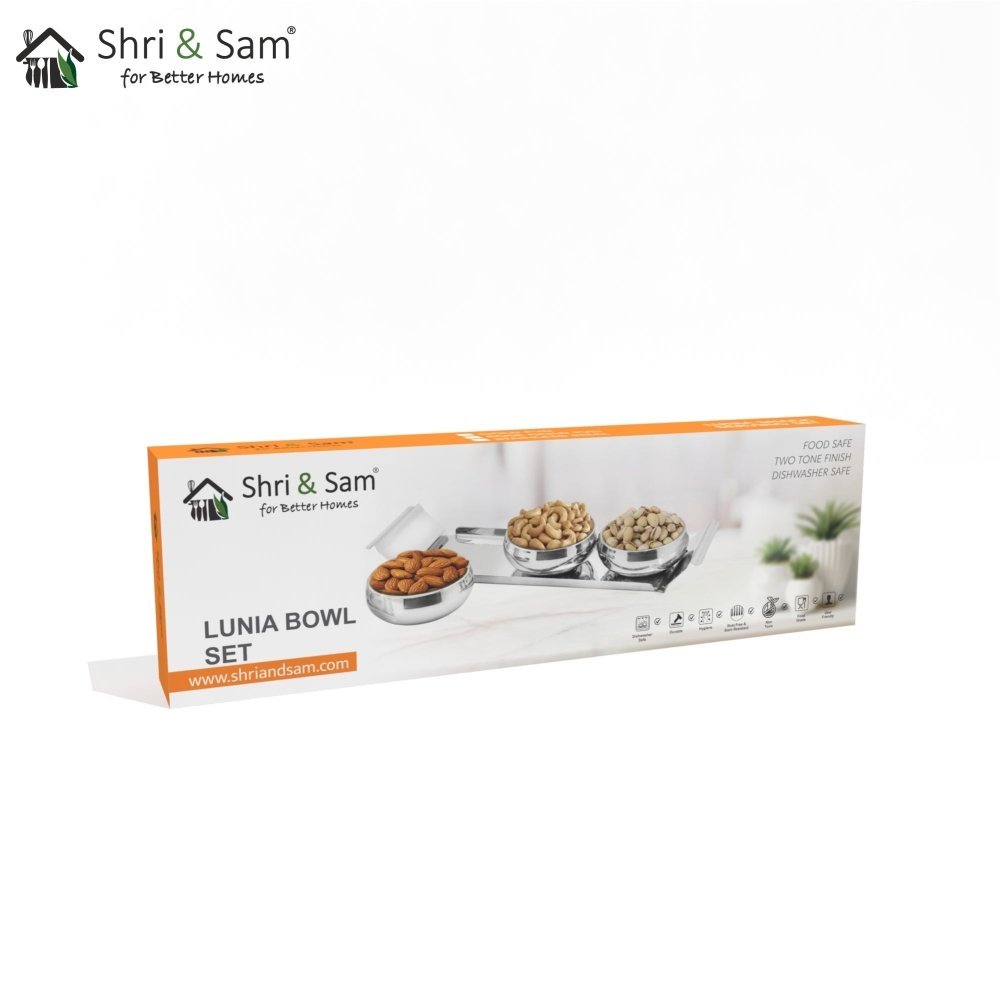 Stainless Steel Bowl Set Lunia