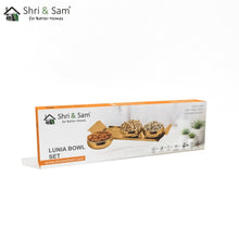 Stainless Steel Bowl Set with Gold PVD Coating Lunia