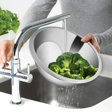 Stainless Steel Food Strainer or Perforated Bowl Elis