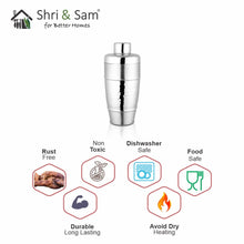 Stainless Steel Hammered Cocktail Shaker