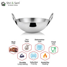 Stainless Steel Heavy Weight Kadhai