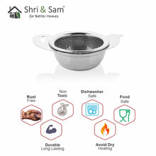 Stainless Steel Mini Tea Strainer with Bowl