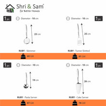 Stainless Steel Serving Tool Series Ruby