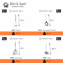 Stainless Steel Serving Tool Series Ruby